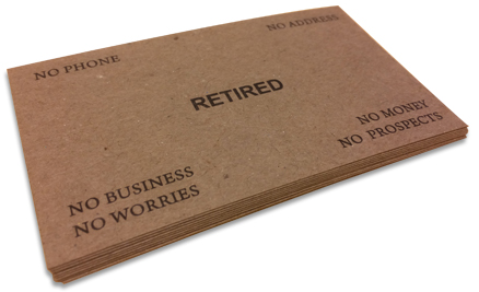 Miljövänliga visitkort